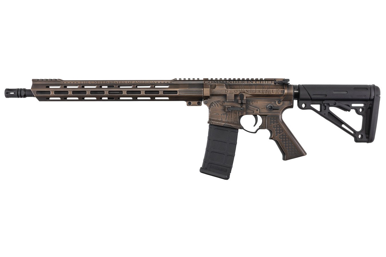 AUTO ORDNANCE Commander in Chief 5.56 NATO Custom Donald Trump Keep America Great AR-15 Rifle