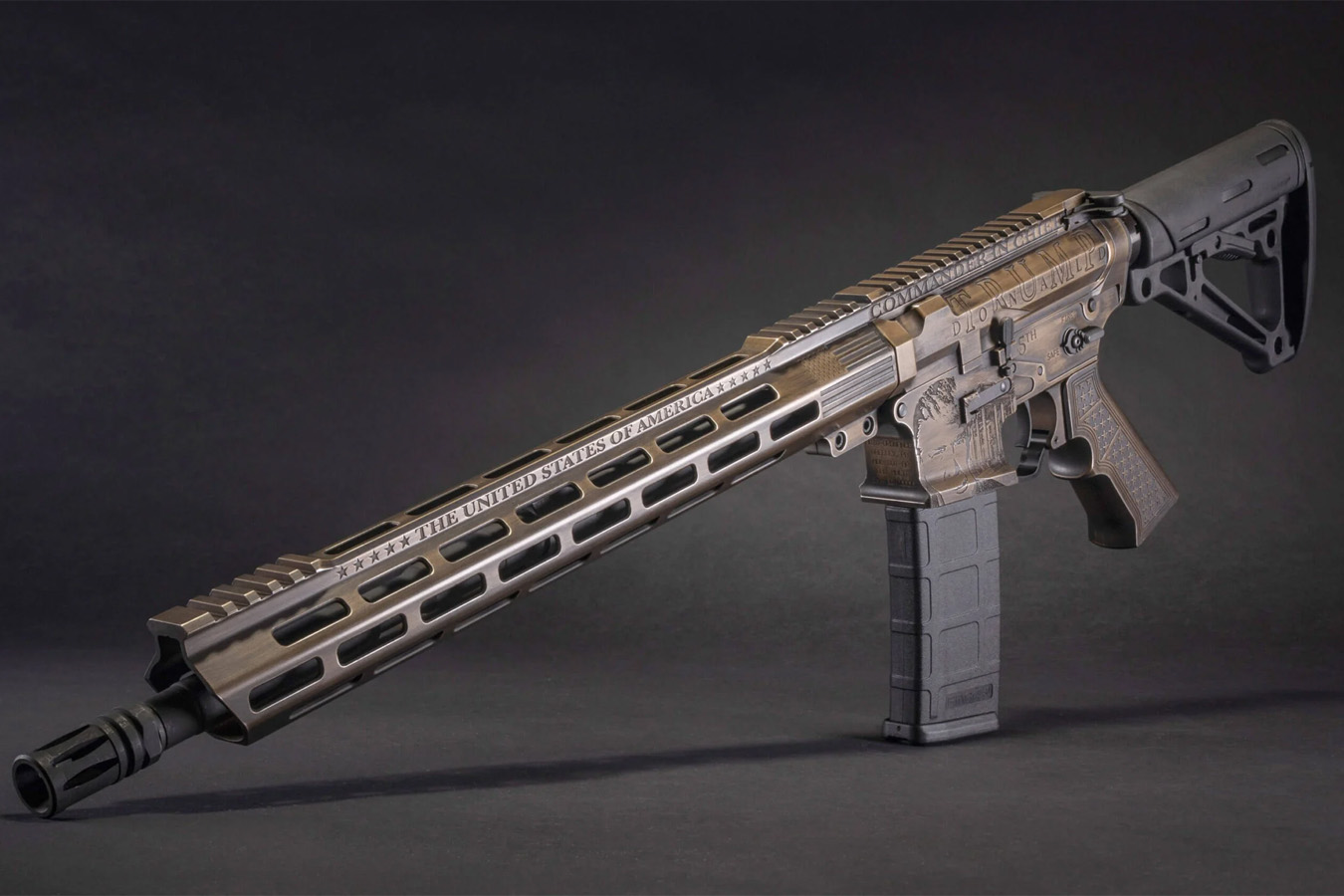 AUTO ORDNANCE Commander in Chief 5.56 NATO Custom Donald Trump Keep America Great AR-15 Rifle