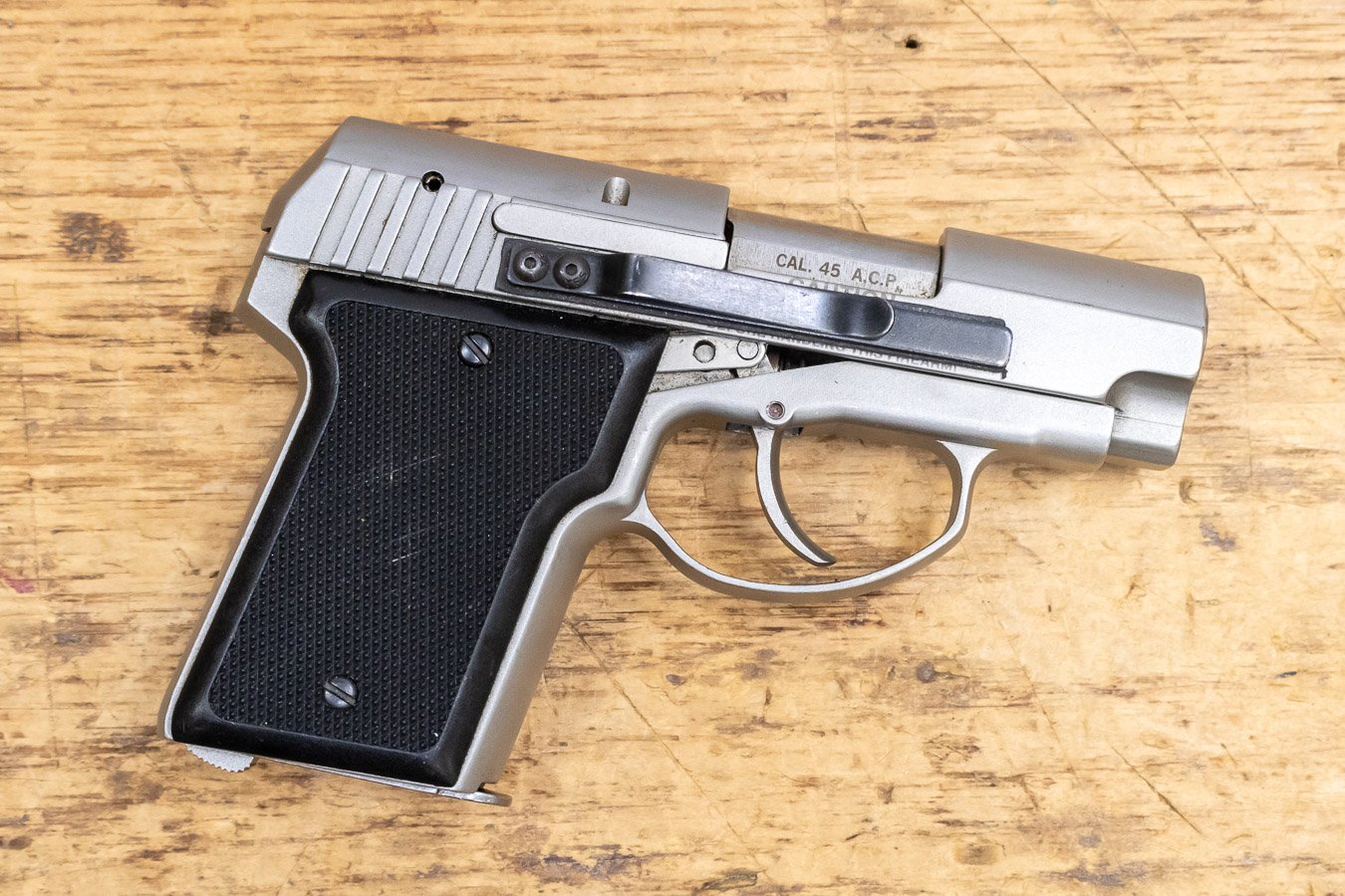 AMT Back Up 45 ACP Used Police Trade-in Pistol