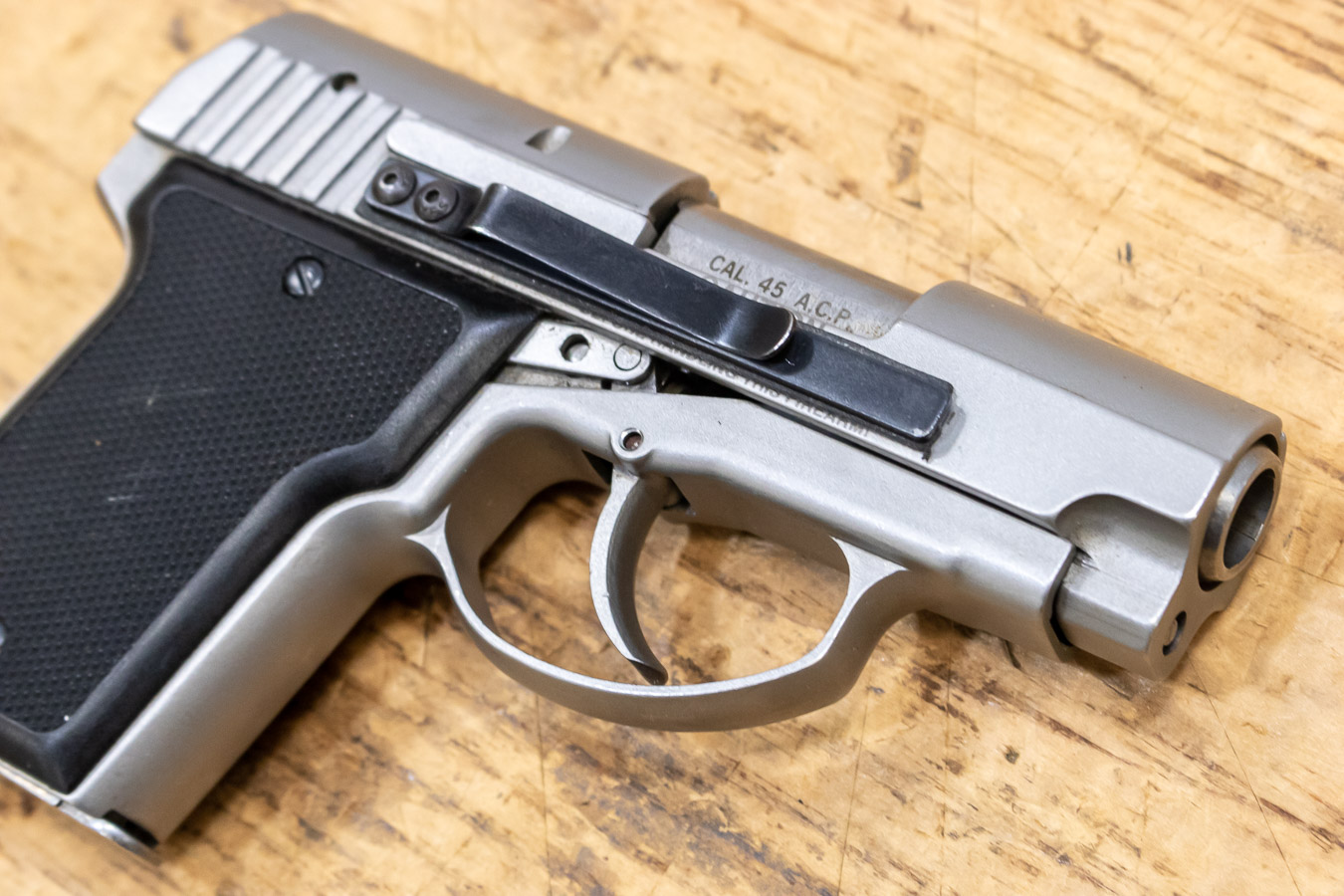AMT Back Up 45 ACP Used Police Trade-in Pistol