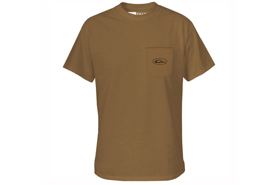 Drake Waterfowl Sys Standing Black Lad Short Sleeve Tee