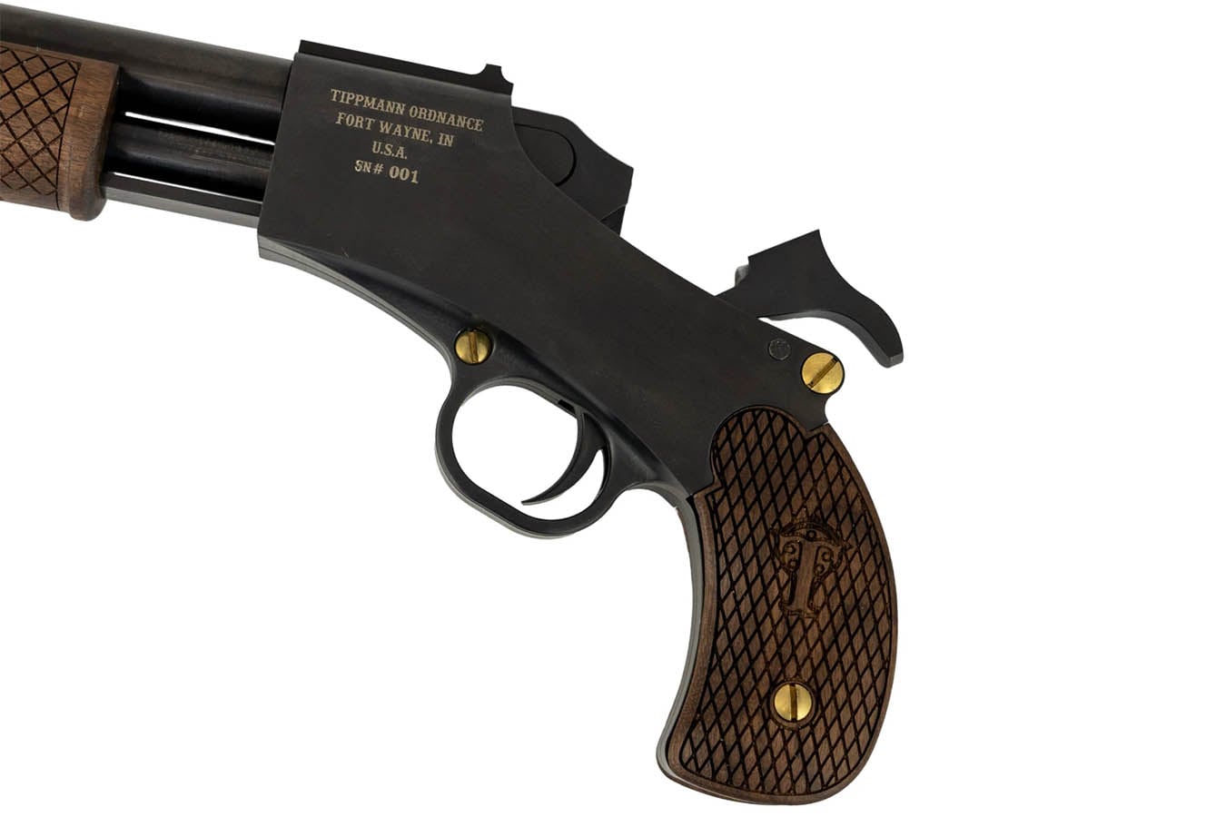 TIPPMAN ORDINANCE .380 ACP Pump-Action Pirate Pistol with 10 Inch Barrel