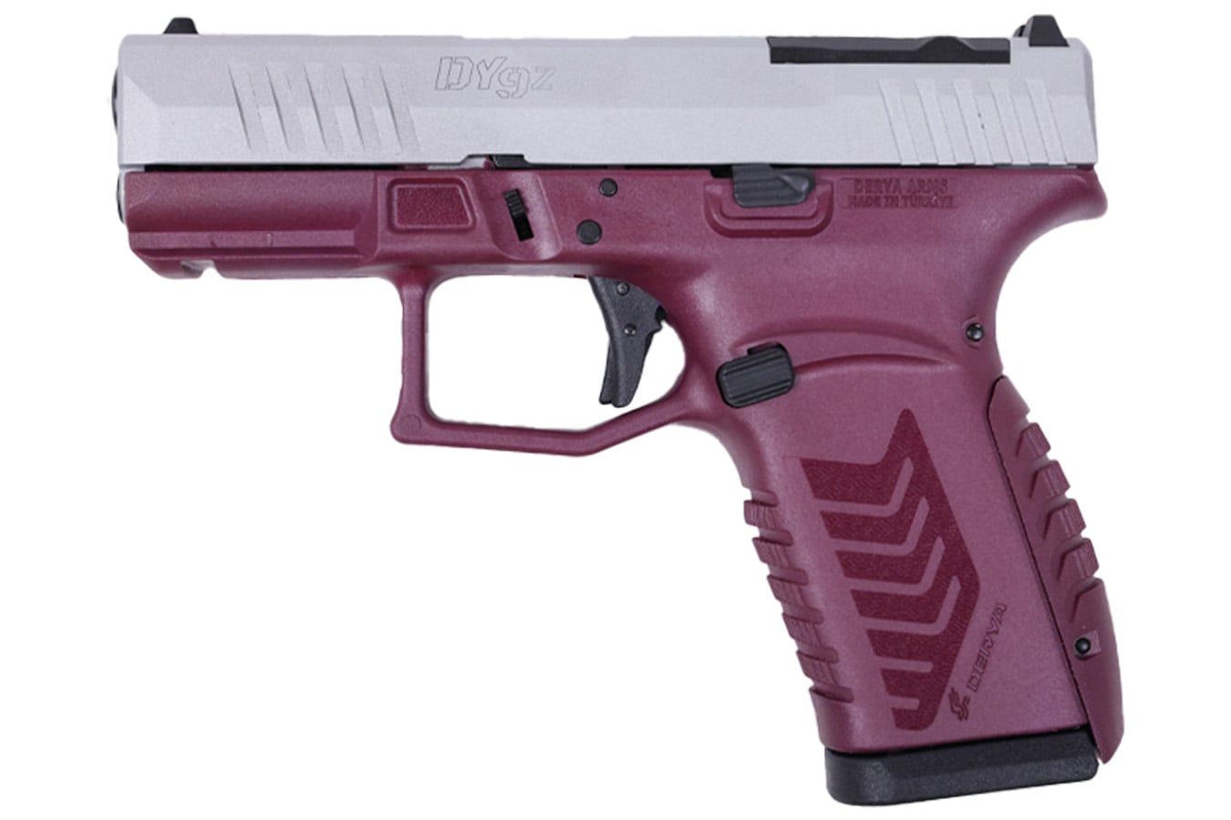 Derya Firearms DY9Z 9mm Optic Ready Pistol with Black Cherry Finish