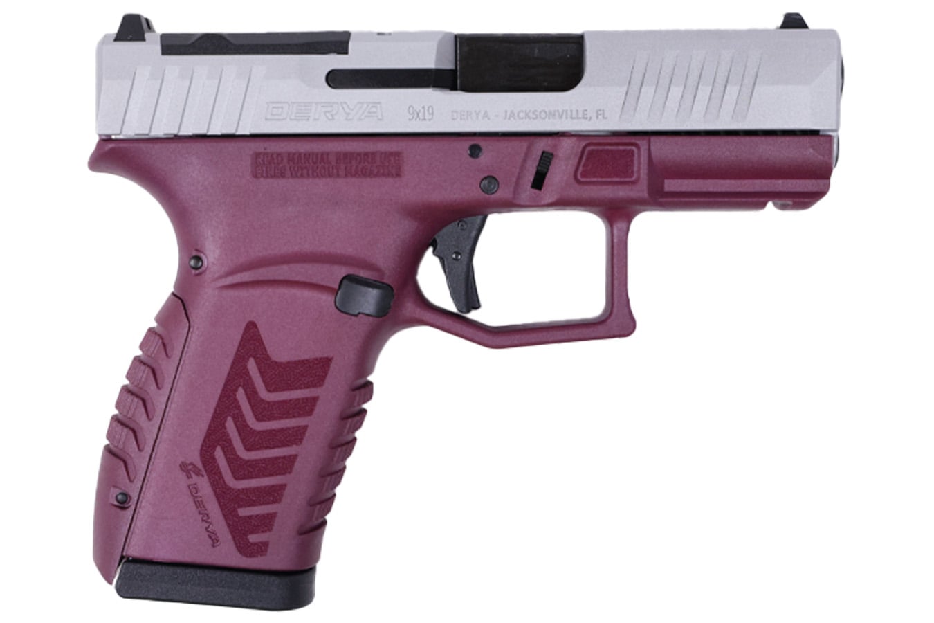 Derya Firearms DY9Z 9mm Optic Ready Pistol with Black Cherry Finish