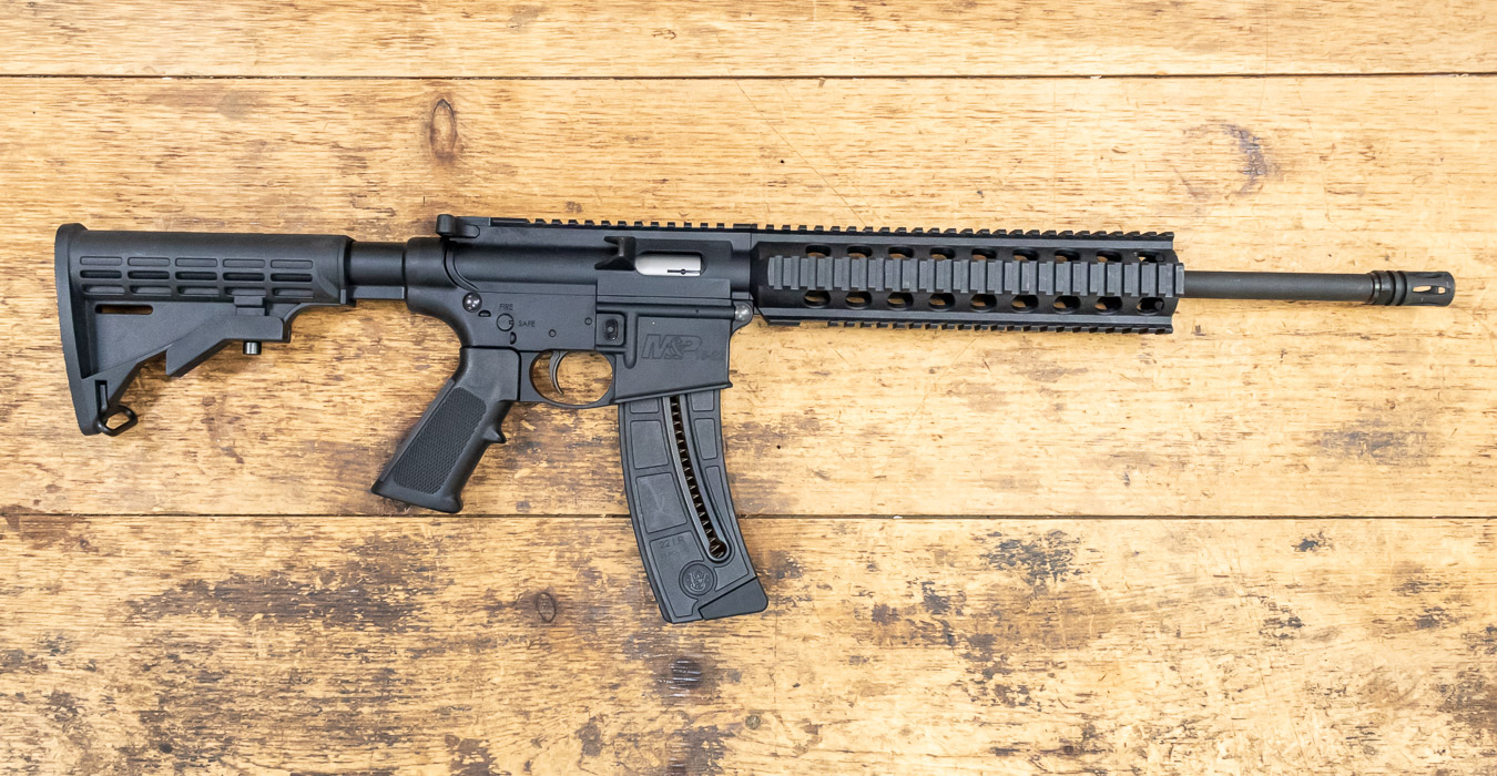 SMITH AND WESSON M&P15-22 22 LR Police Trade-in Rifle