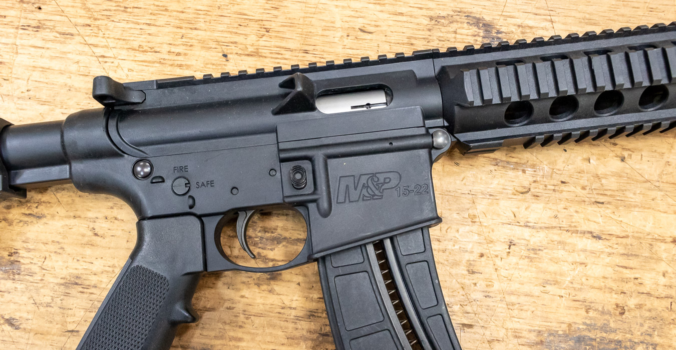 SMITH AND WESSON M&P15-22 22 LR Police Trade-in Rifle