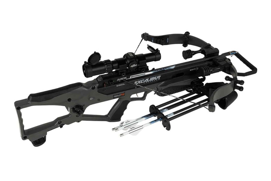 Excalibur REV-X TD Crossbow Package with Soft Case Stealth Grey