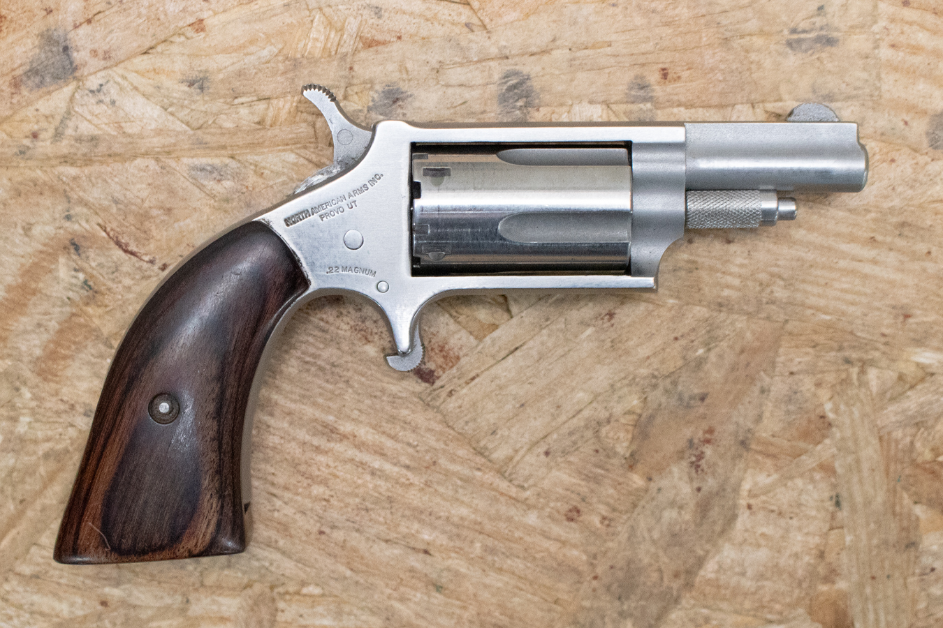NORTH AMERICAN ARMS 22 WMR Police Trade-in Mini Revolver