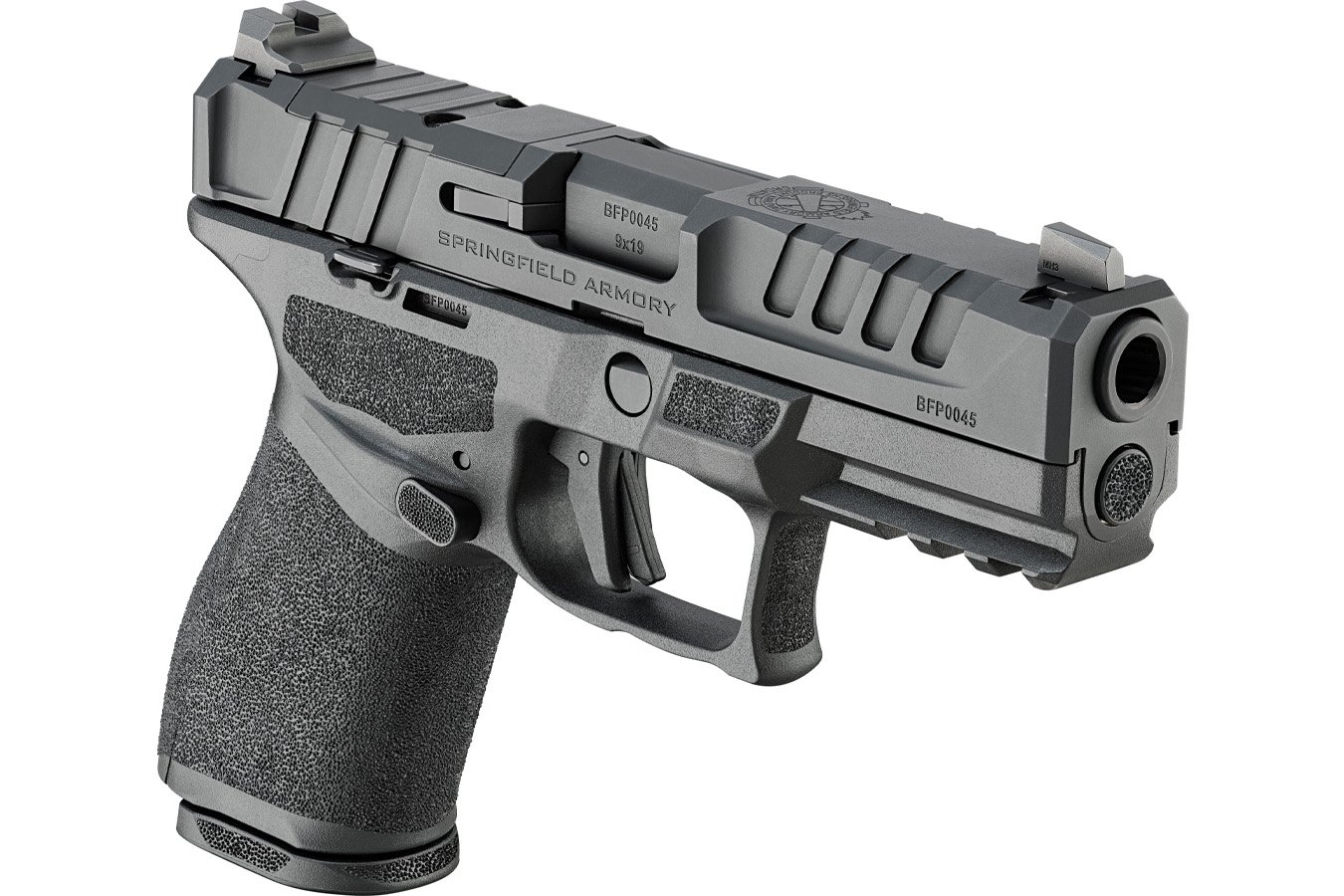 SPRINGFIELD Echelon 4.0C 9mm Gear-Pac Pistol with Viridian RFX-11 Green Dot, Four Mags and Range Bag