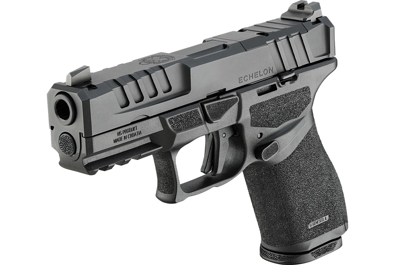 SPRINGFIELD Echelon 4.0C 9mm Gear-Pac Pistol with Viridian RFX-11 Green Dot, Four Mags and Range Bag