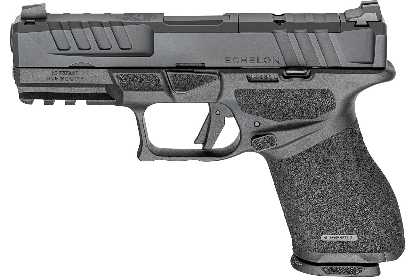 SPRINGFIELD Echelon 4.0C 9mm Gear-Pac Pistol with Viridian RFX-11 Green Dot, Four Mags and Range Bag