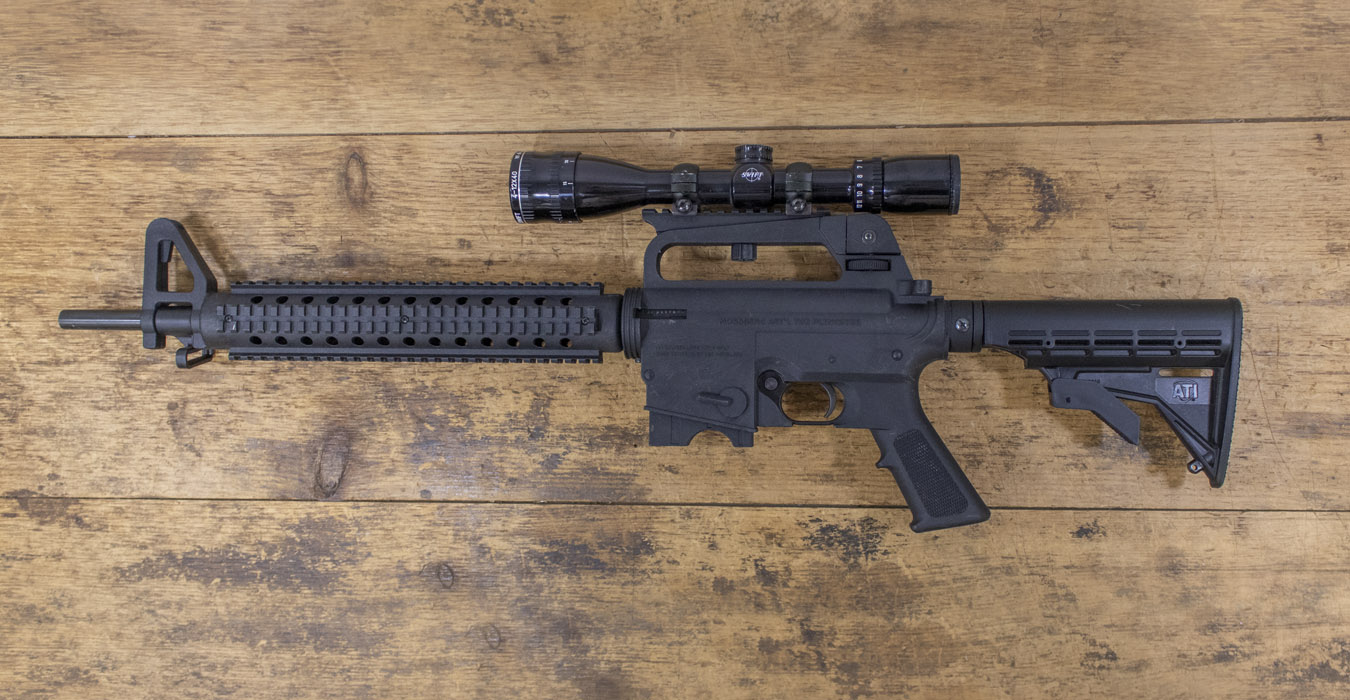 MOSSBERG 702 Plinkster 22LR Police Trade-In Rifle with Swift 4-12x40 Scope (Magazine Not Included)