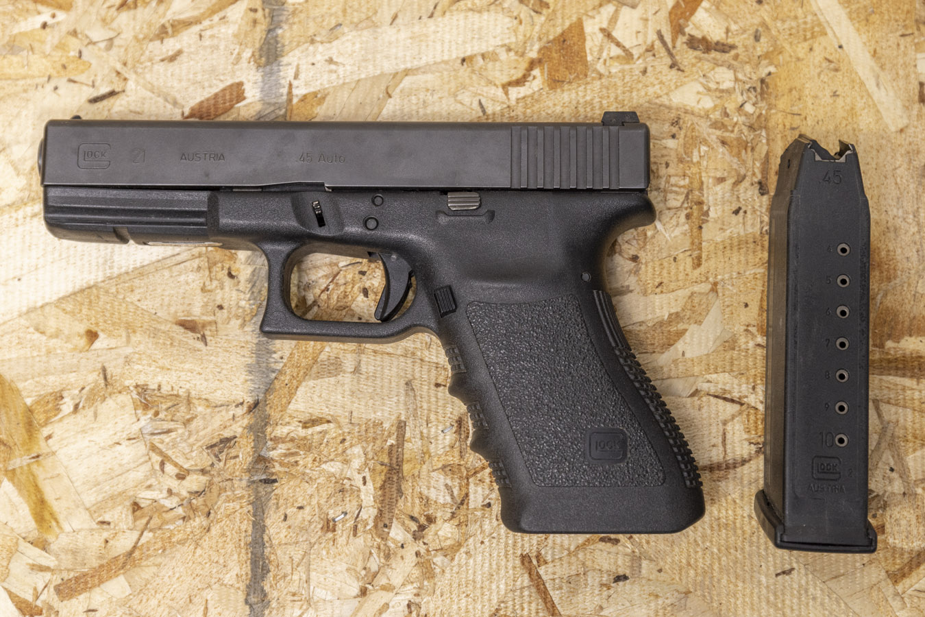 GLOCK 21 GEN3 45ACP Police Trade-In Pistol