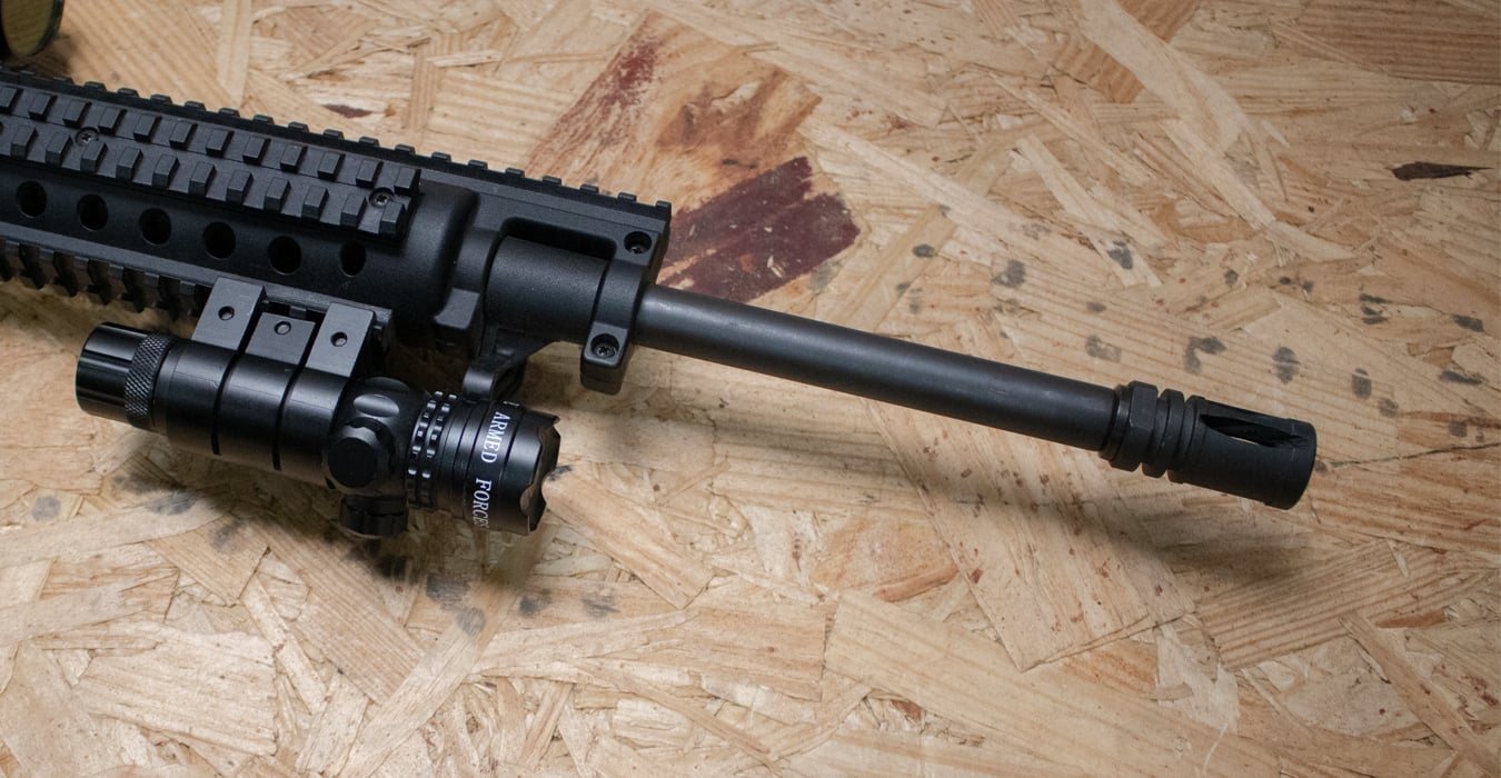 MOSSBERG 715T 22LR Police Trade-In Rifle with 3 Mags, Laser, and Scope
