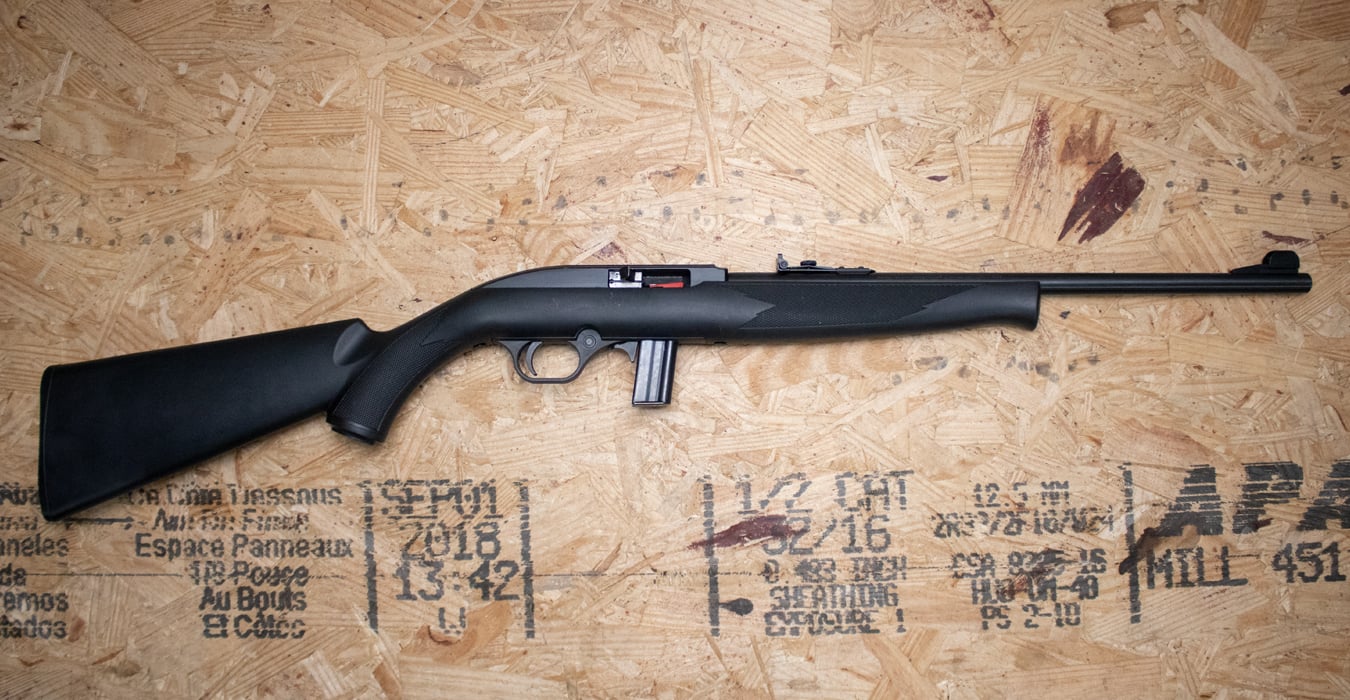 MOSSBERG 702 Plinkster 22LR Police Trade-In Rifle with Synthetic Stock
