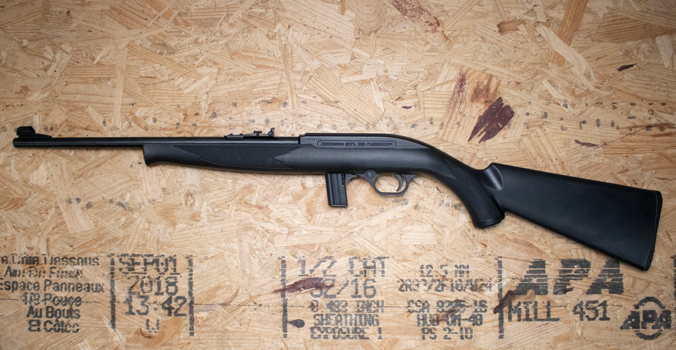 MOSSBERG 702 Plinkster 22LR Police Trade-In Rifle with Synthetic Stock