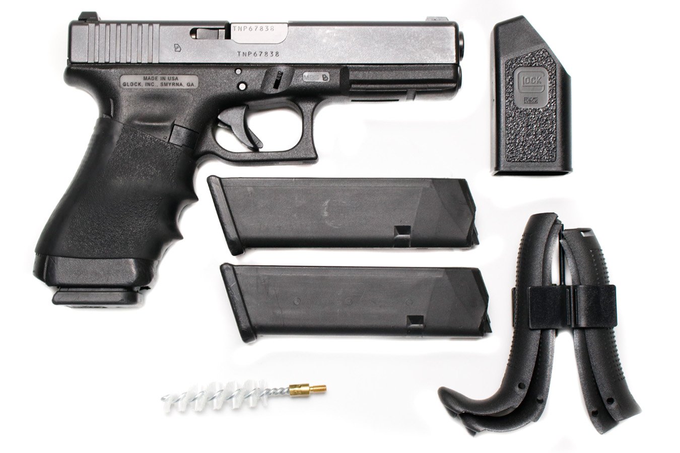 GLOCK 17 Gen 4 9mm Police Trade-In Pistols with Night Sights