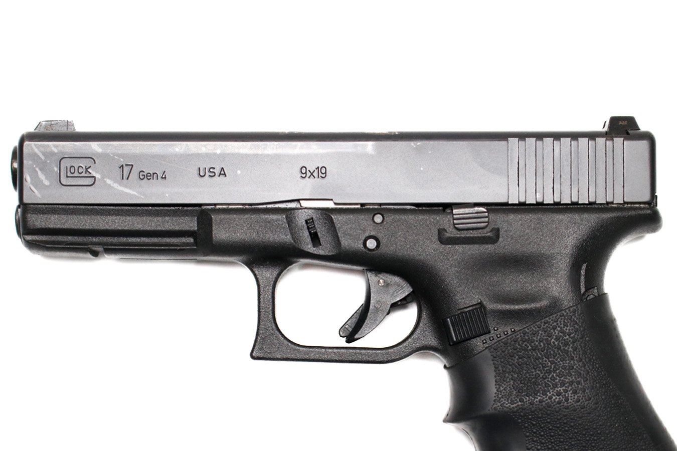 GLOCK 17 Gen 4 9mm Police Trade-In Pistols with Night Sights