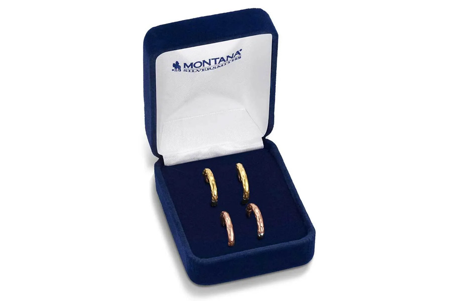 Montana Silversmith Sun and Moon Hoop Earring Set