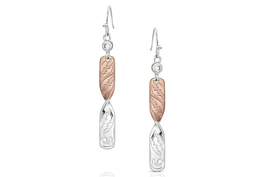 Montana Silversmith Flatland Twister Dangle Earrings