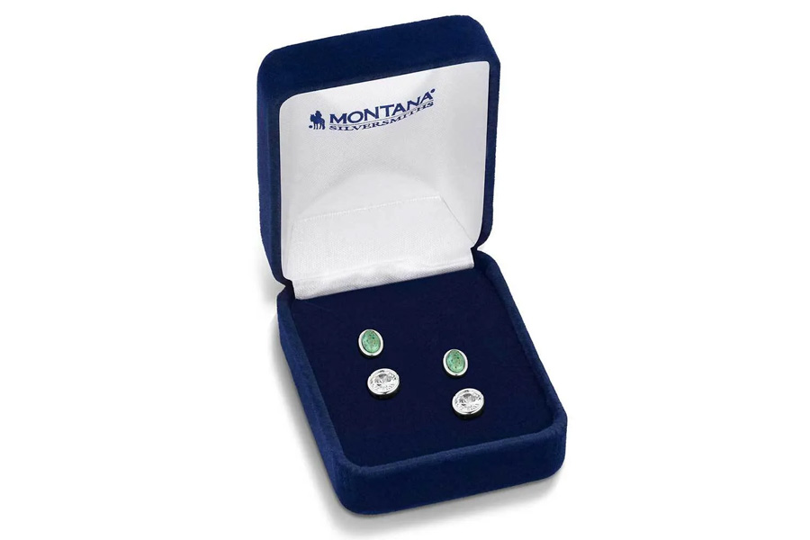 Montana Silversmith Circle Four Post Earring Set