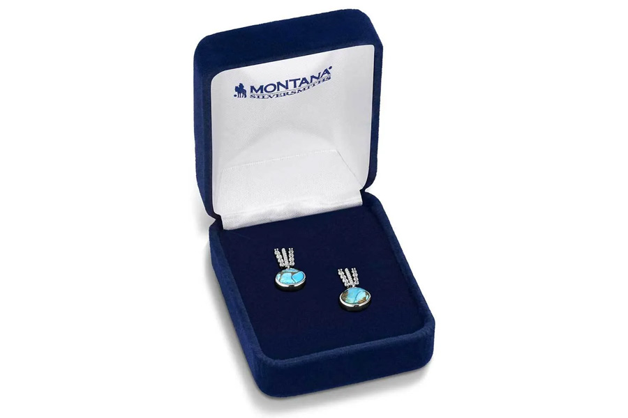 Montana Silversmith Trailing Turquoise Earrings