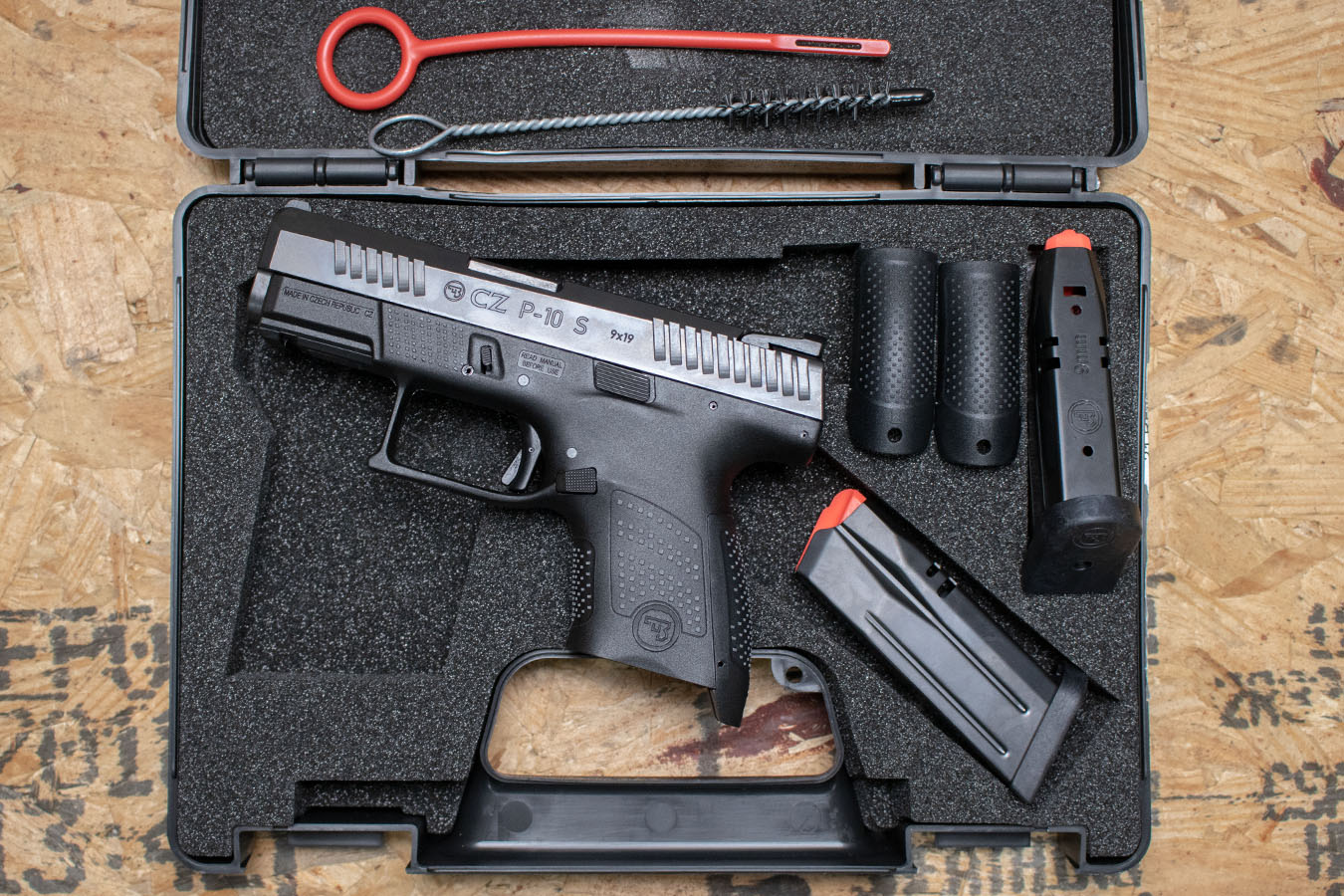 CZ P-10S 9mm Used Trade-In Pistol w/Two Magazines, Backstraps, Case