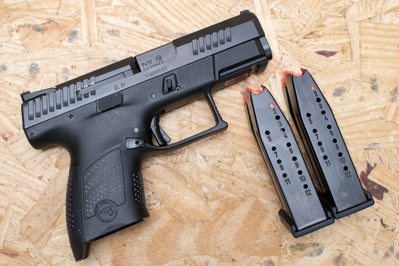 CZ P-10S 9mm Used Trade-In Pistol w/Two Magazines, Backstraps, Case