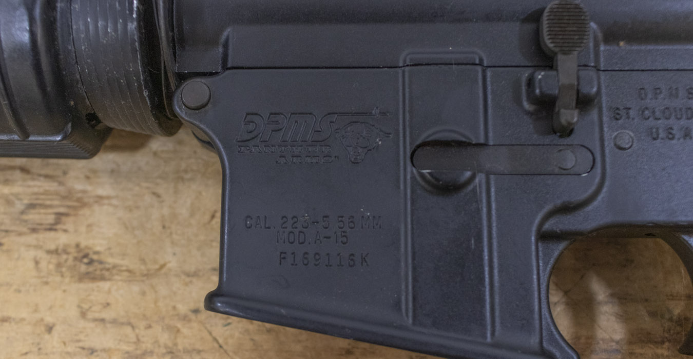 DPMS INC A-15 223 5.56 Police Trade-In AR15 (Magazine Not Included)