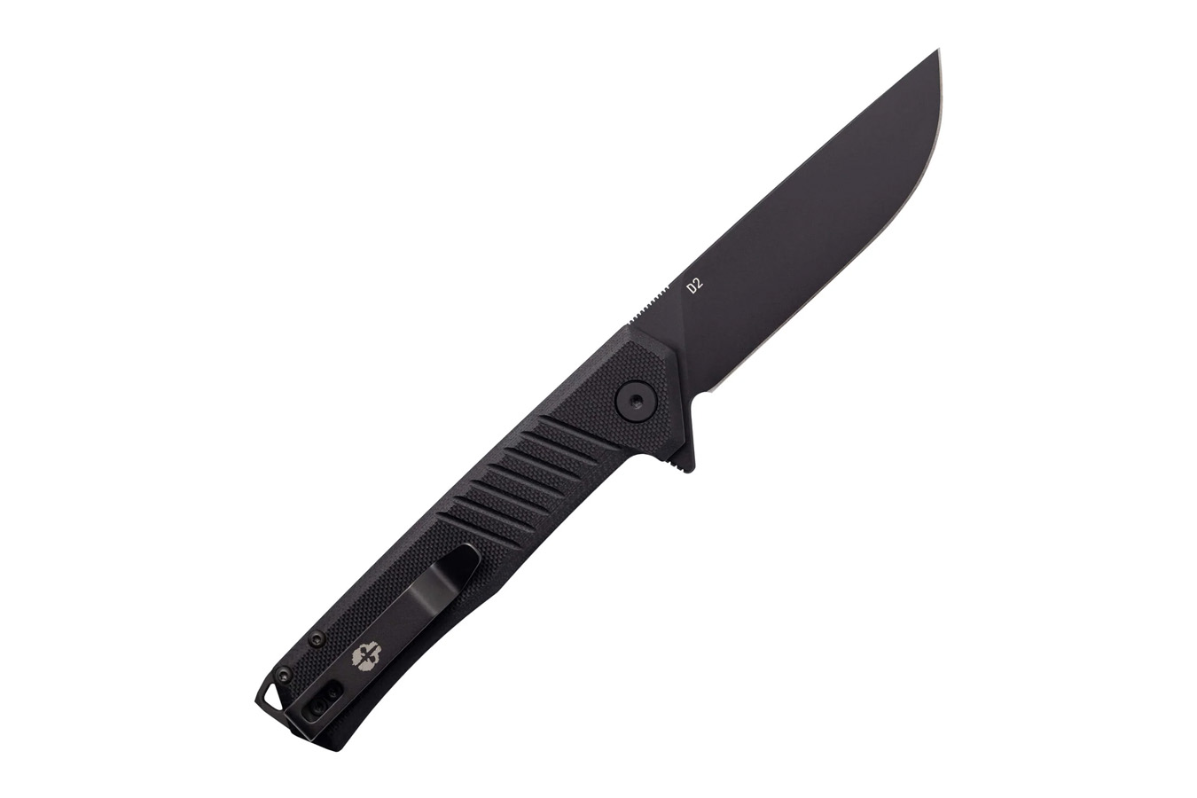 TEKTO KNIVES F1 Alpha Tactical Folding Knife – Black G10 / Black Accents