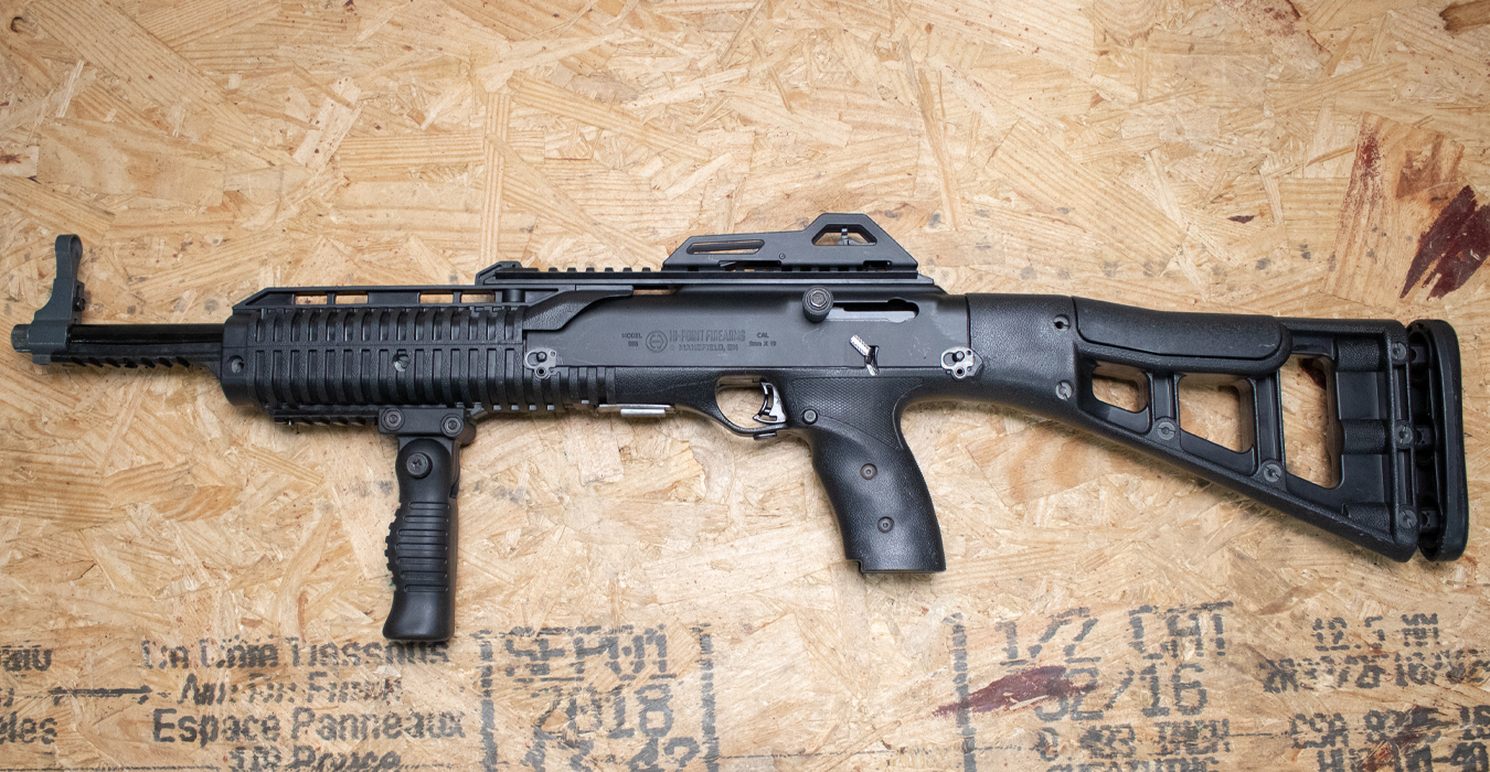 HI POINT 995 9mm Police Trade-In Carbine with Forward Grip (Mag Not Included)