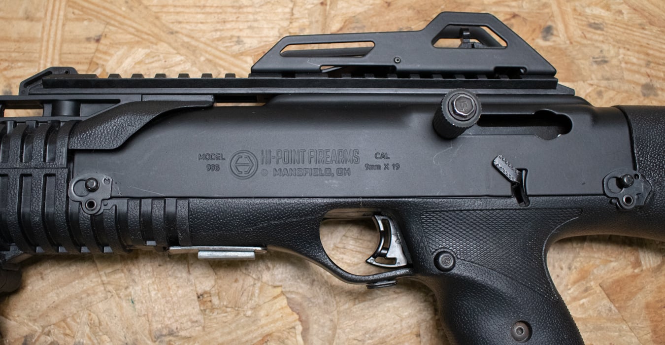 HI POINT 995 9mm Police Trade-In Carbine with Forward Grip (Mag Not Included)