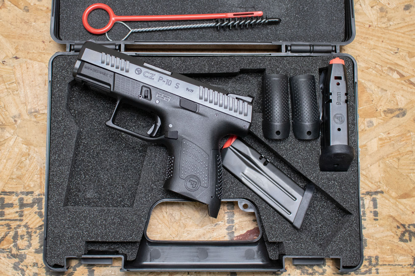 CZ P-10S 9mm Used Trade-In Pistol w/Two Magazines, Backstraps, Case