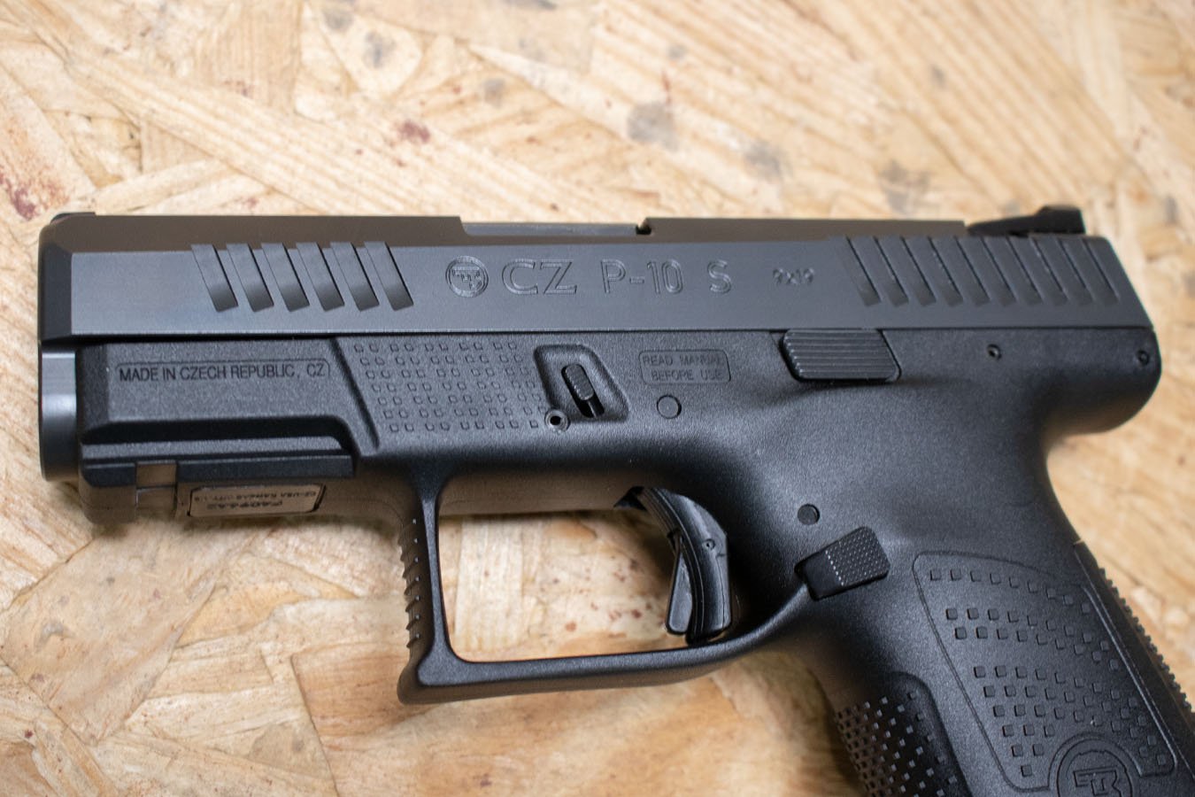 CZ P-10S 9mm Used Trade-In Pistol w/Two Magazines, Backstraps, Case
