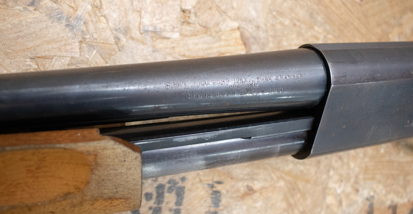 SMITH AND WESSON Model 3000 12 Gauge Pump-Action Police Trade-In Shotgun