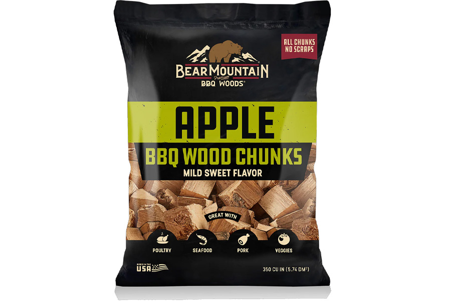Bear Mtn. 20LBS BBQ Wood Chunks Apple