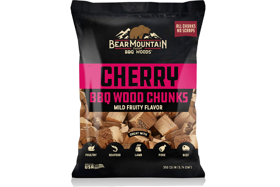 Bear Mtn. 20LBS BBQ Wood Chunks Cherry