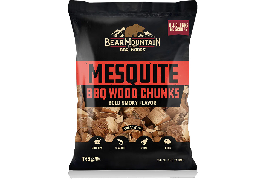 Bear Mtn. 20LBS BBQ Wood chunks Mesquite