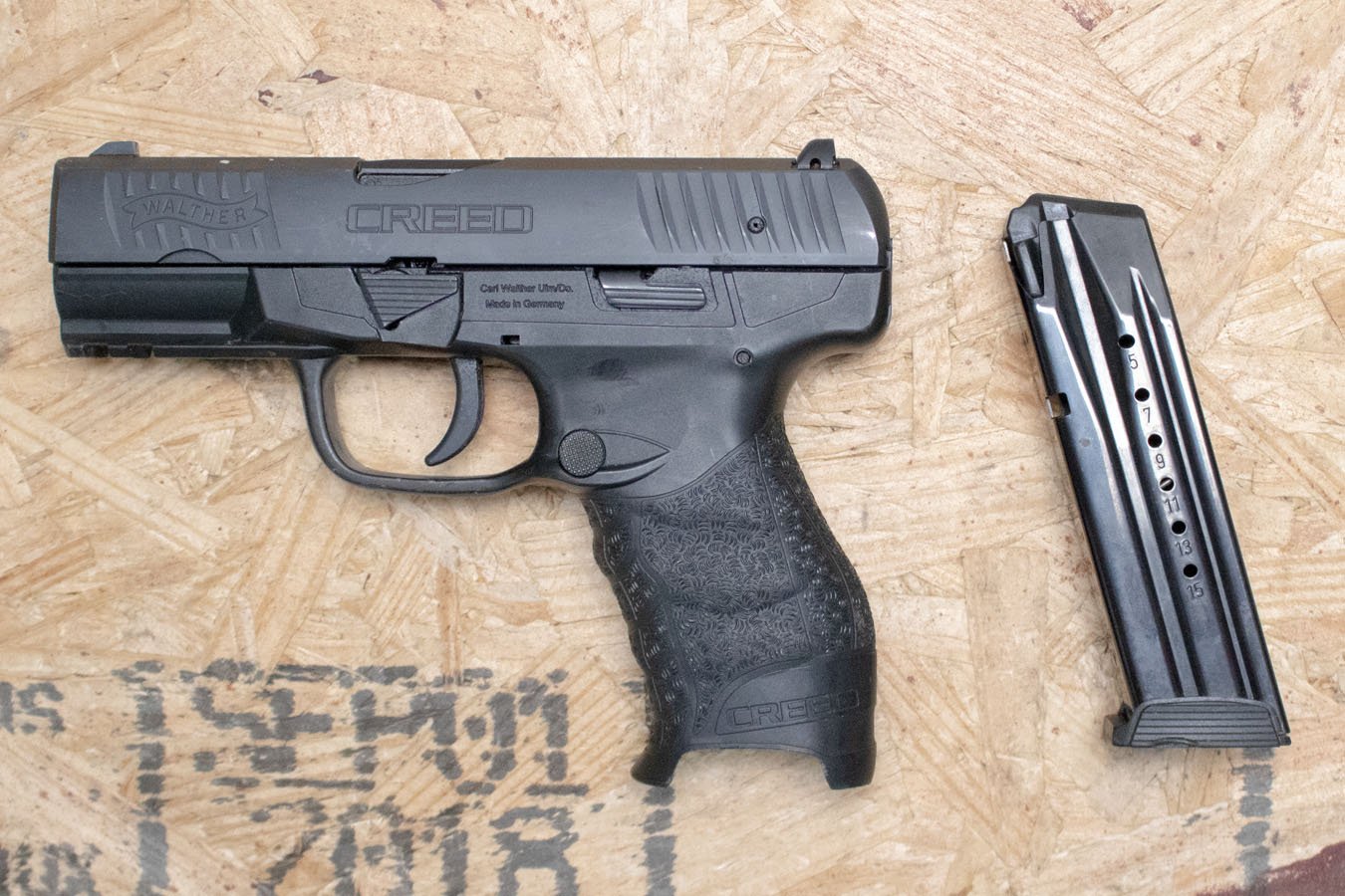 WALTHER Creed 9mm Police Trade-In Pistol with Polymer Frame