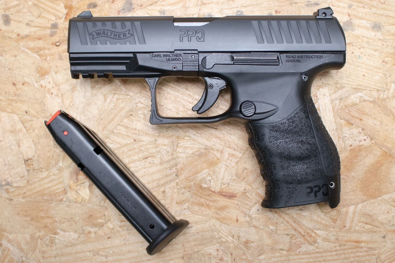 WALTHER PPQ 9mm Used Trade-In Pistol with Accessory Rail