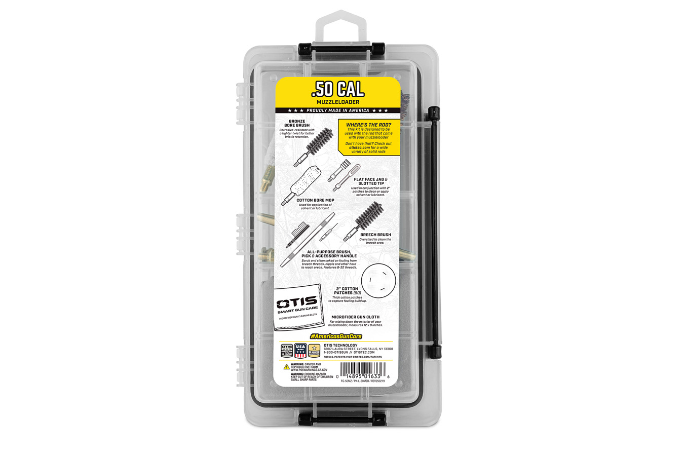 Otis Tech Muzzleloader Cleaning Kit .50 Caliber