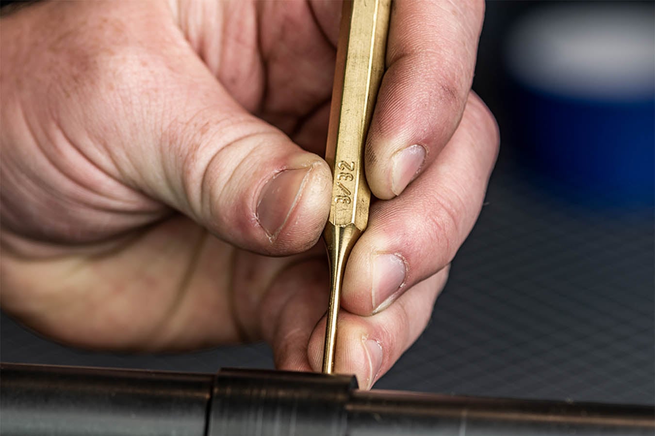 Otis Tech PRO Plus 5-Piece Brass Punch Set