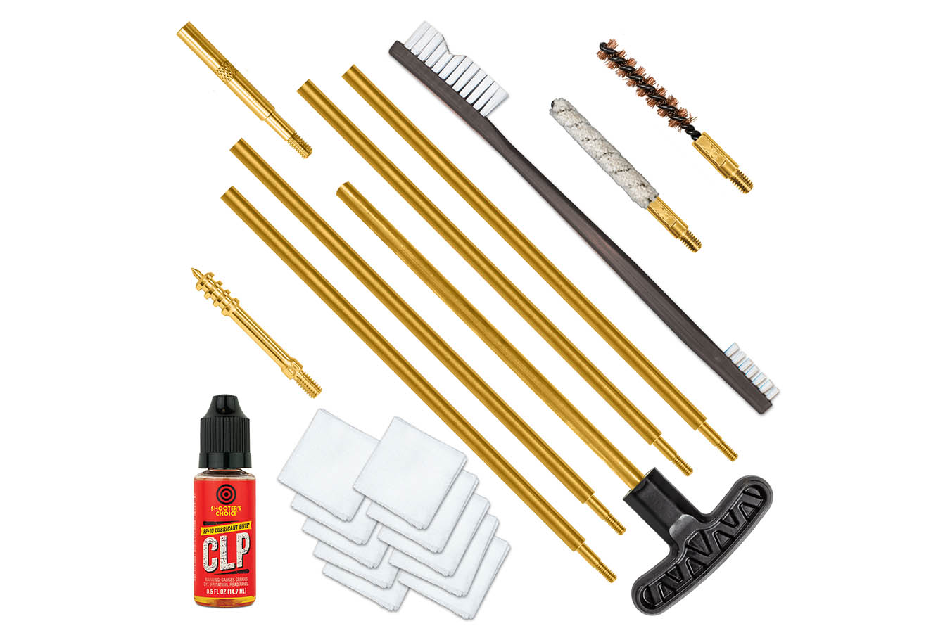 Otis Tech 6.5mm/.243 Caliber Rifle Cleaning Kit with Brass Rods