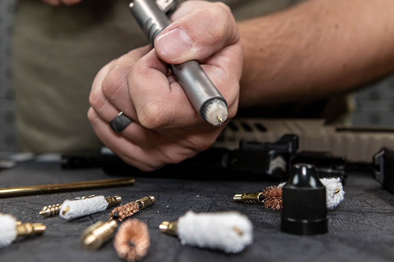 Otis Tech Multi-Caliber Pistol Cleaning Kit with Brass Rods