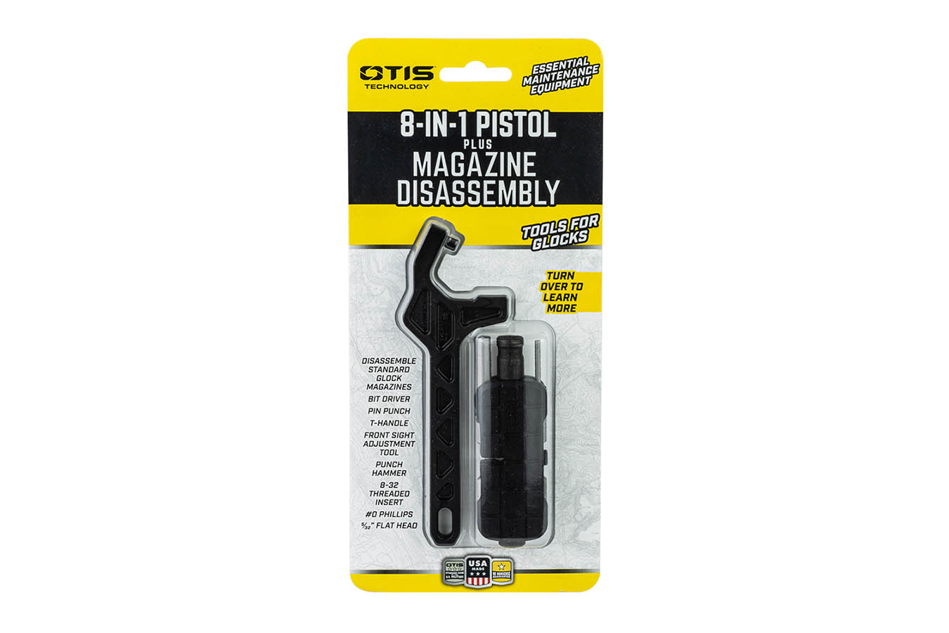 Otis Tech 8-In-1 Pistol and Magazine Disassembly Tool for Glocks Bundle