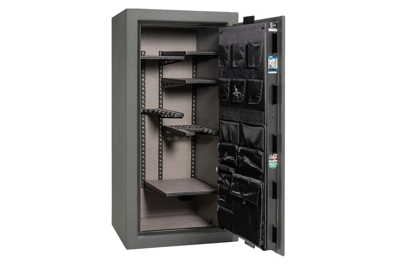 Liberty Franklin 29 Granite Textured Safe with Chrome E-Lock