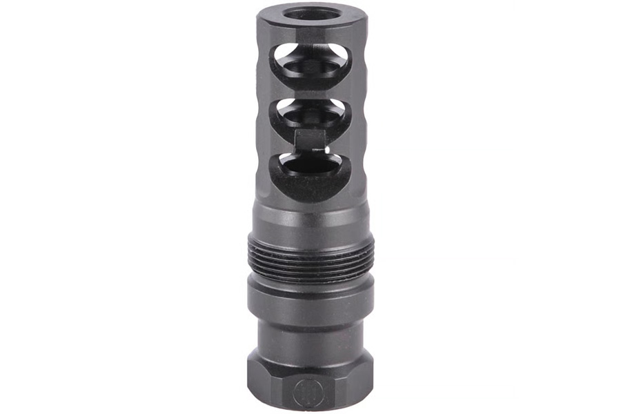 PRIMARY WEAPONS FRC Flat 3 Port 223 Caliber 1/2x28 Threaded Compensator