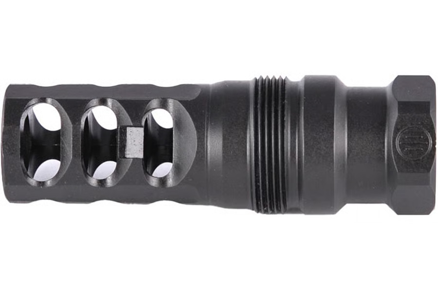 PRIMARY WEAPONS FRC Flat 3 Port 223 Caliber 1/2x28 Threaded Compensator
