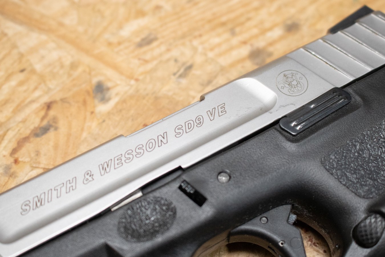 SMITH AND WESSON SD9VE 9mm Police Trade-In Pistol with Truglo Sights