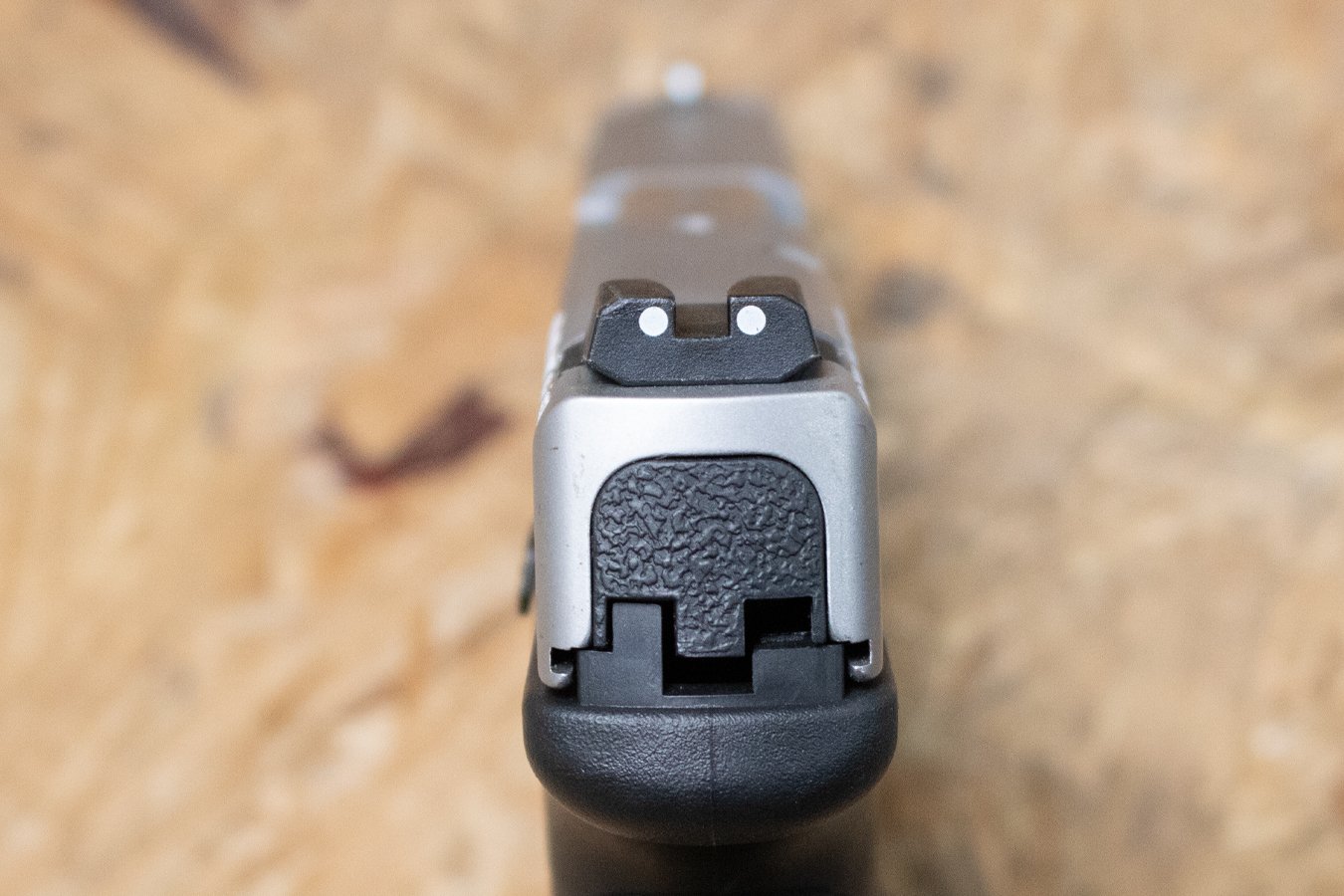 SMITH AND WESSON SD9VE 9mm Police Trade-In Pistol with Two-Tone Finish